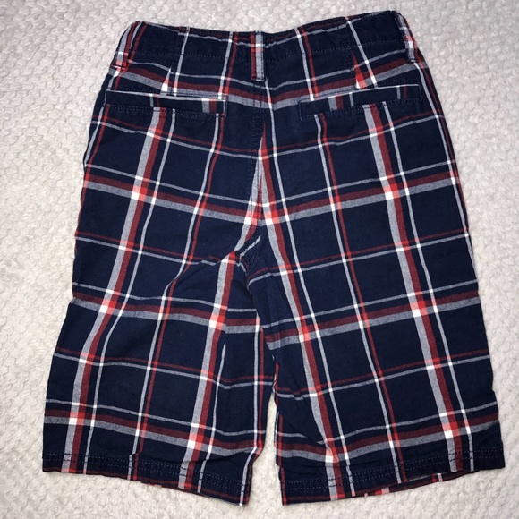 Crazy 8 - Boys Plaid Shorts Size 8 - Picture 2 of 4